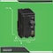 Square D Miniature Circuit Breaker, QO Series, 15A, 2 Pole, 120/240V AC, 10kA at 120/240V AC QO215CP - alternate 2